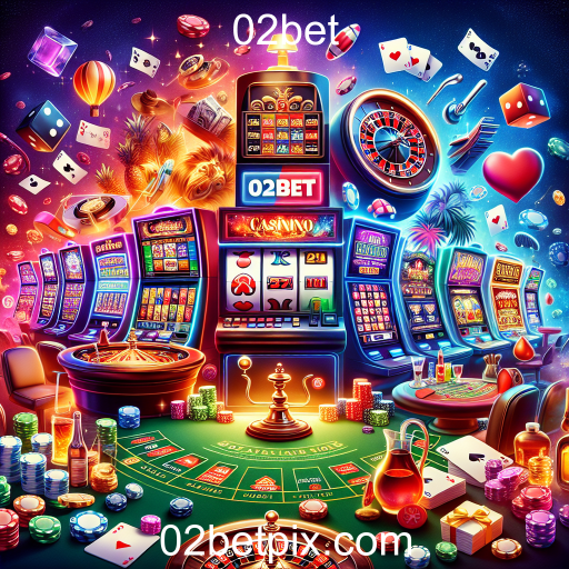 Explore o Mundo dos Jogos de Cassino no 02bet